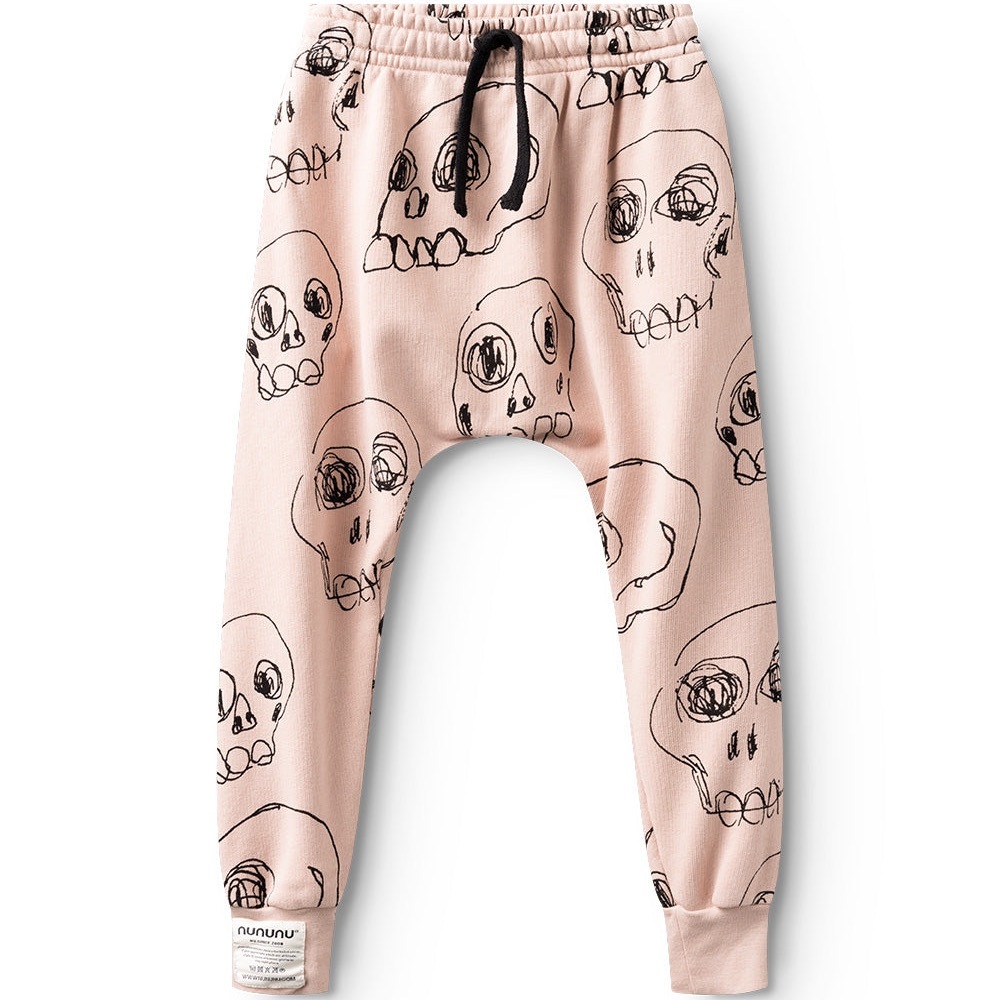 Nununu Skull Scribble Pants
